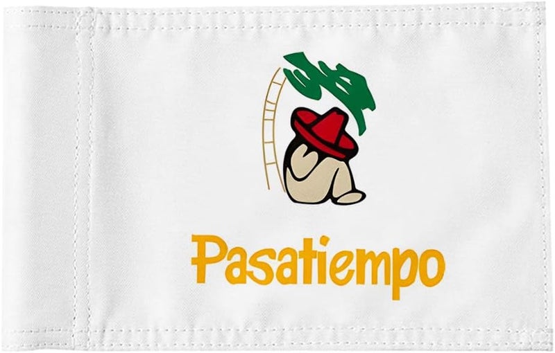 2BUT Pasatiempo Golf Club Golf Pin PGA Flag Practic Putting Green Golf Flag For Backyard Garden Double-Sewn 600D Nylon Miniature Pin Flag Regulation Tube Flag(8"X6") - Image 1